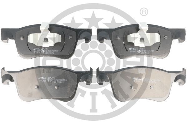 Zestaw klocków hamulcowych, hamulce tarczowe OPTIMAL BP-12683