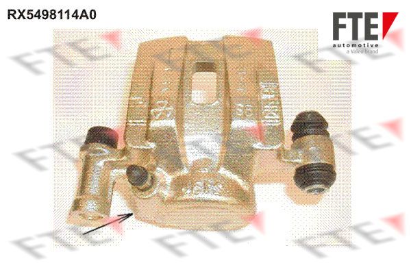 Zacisk hamulca FTE 9291618