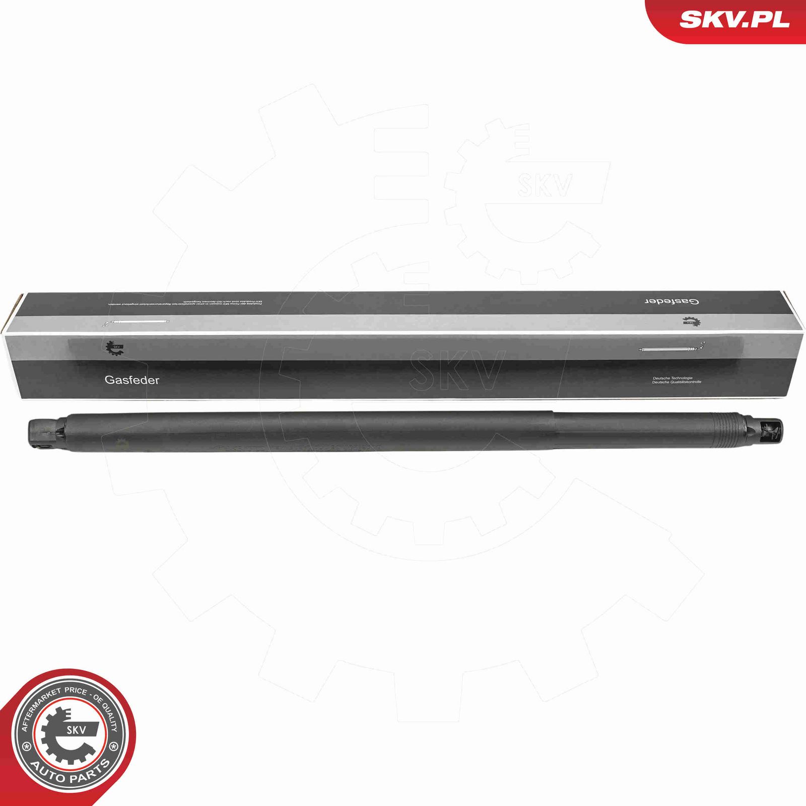 Газовая пружина, крышка багажник