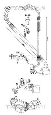 conducta presiune variabila,aer conditionat TRISCAN 9010 24024