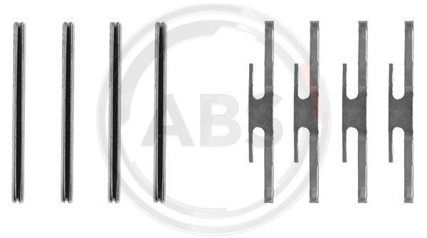 Zestaw akcesoriów, klocki hamulcowe A.B.S. 1012Q