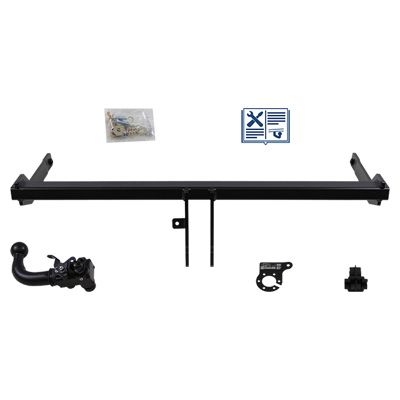 Zestaw zaczepu przyczepy RAMEDER 122636