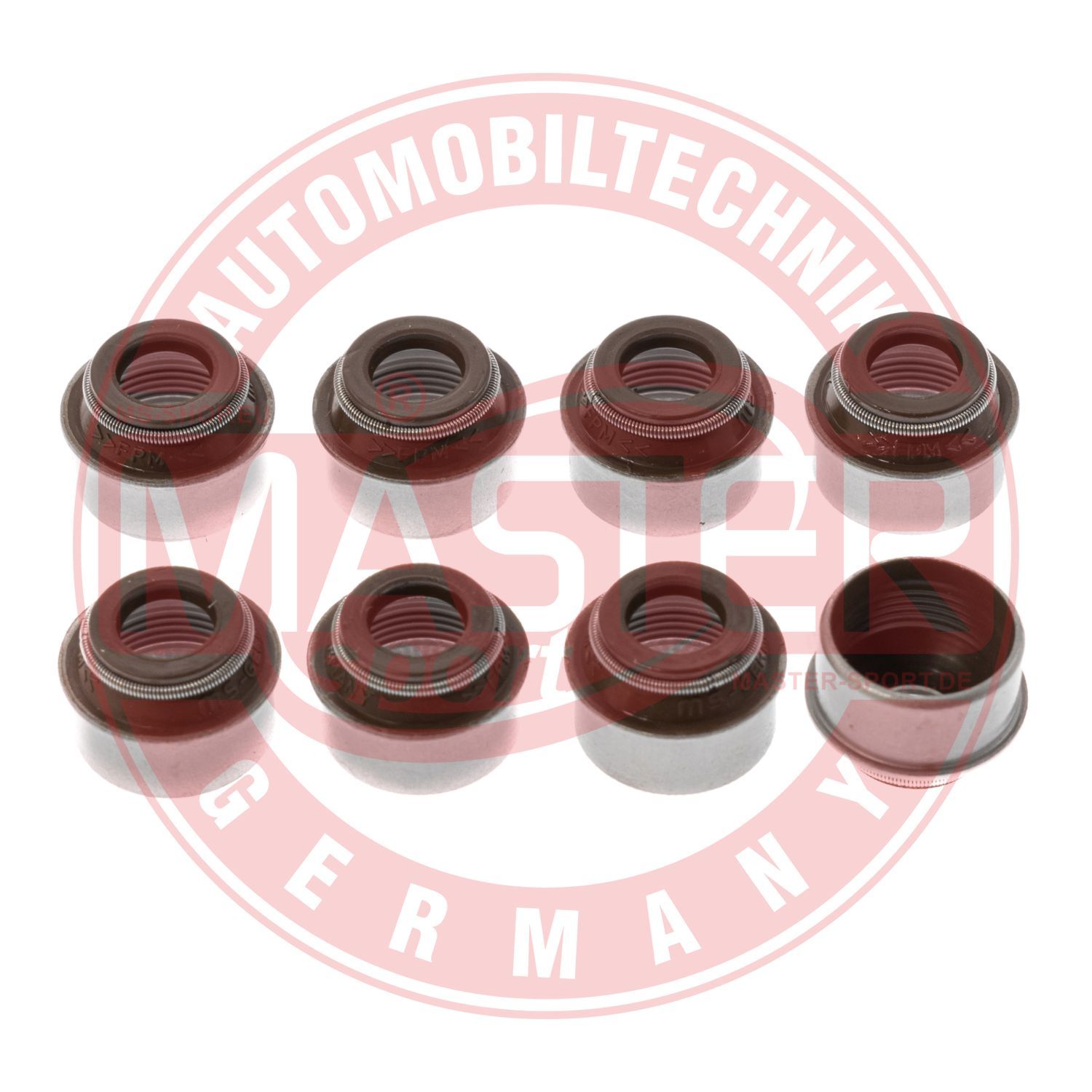 Zestaw uszczelniaczy, trzonek zaworu MASTER-SPORT GERMANY 553-190-FPM-SET/8/-MS