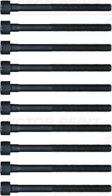 Klapikaanekruvikomplekt