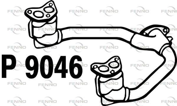 Rura wydechowa FENNO P9046