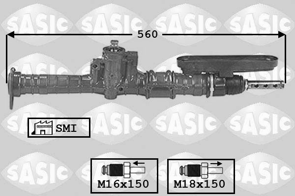 Przekładnia kierownicza SASIC 7006111
