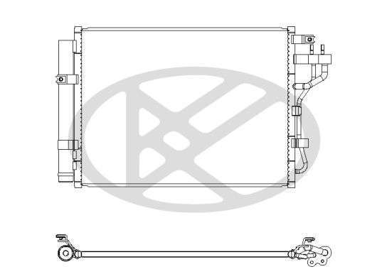 Condensator, climatizare KOYORAD CD820924
