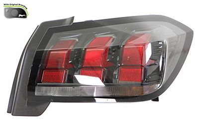 Lampa tylna zespolona VAN WEZEL 4043921V