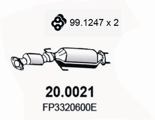 Katalizator ASSO FP7220600