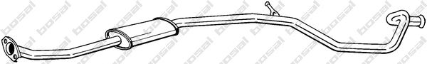Tłumik środkowy KLOKKERHOLM 293-403