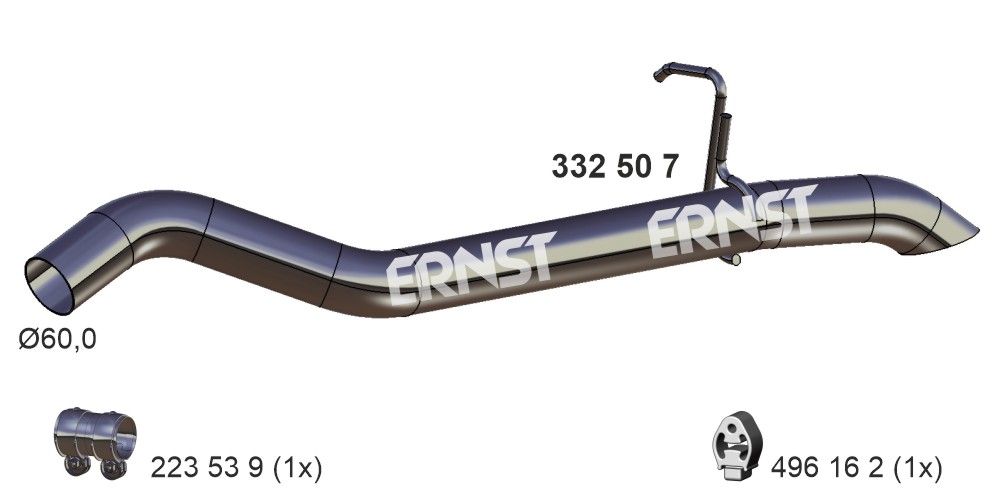 Racord evacuare ERNST 332507