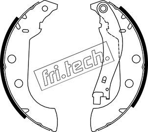 Zestaw szczęk hamulcowych FRI.TECH. 1079.190