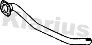 Rura wydechowa KLARIUS 110119