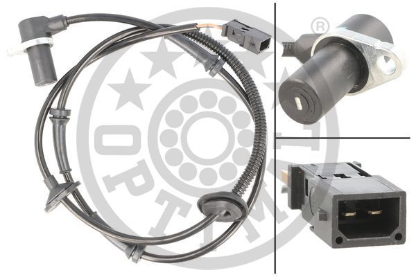 Czujnik, prędkość obrotowa koła OPTIMAL 06-S286