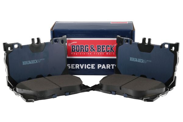 Zestaw klocków hamulcowych, hamulce tarczowe BORG & BECK BBP2587