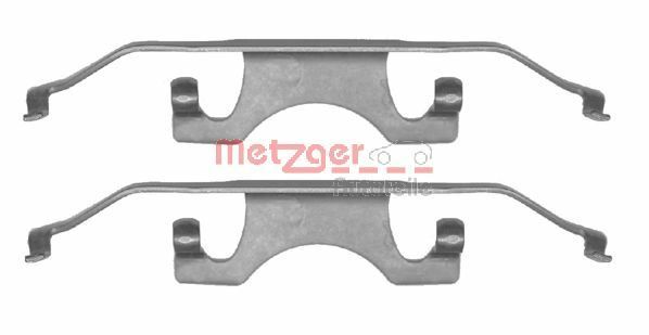 Set accesorii, placute frana METZGER 109-1241