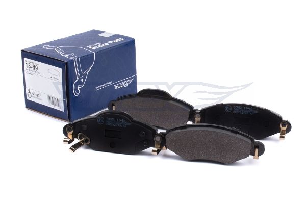 Levně Sada brzdových destiček, kotoučová brzda TOMEX Brakes 13-89