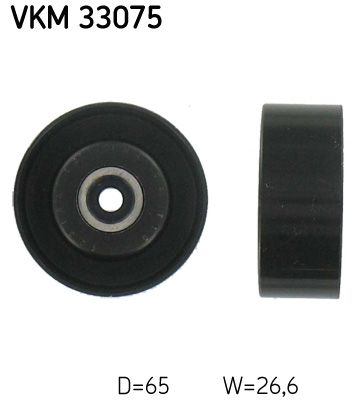 Vratná/vodiaca kladka rebrovaného klinového remeňa SKF VKM 33075