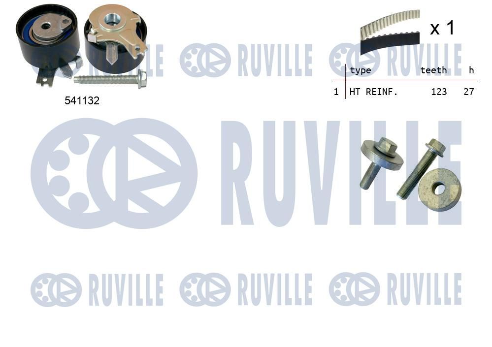 Zestaw paska rozrządu RUVILLE 550355