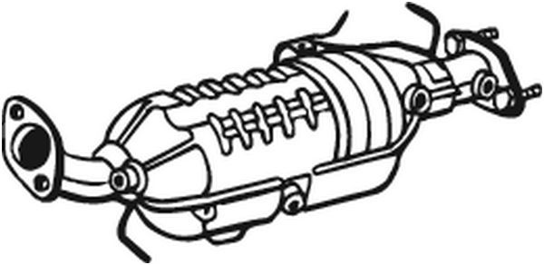 Filtr sadzy / filtr cząstek stałych, układ wydechowy BOSAL RFJ52055X