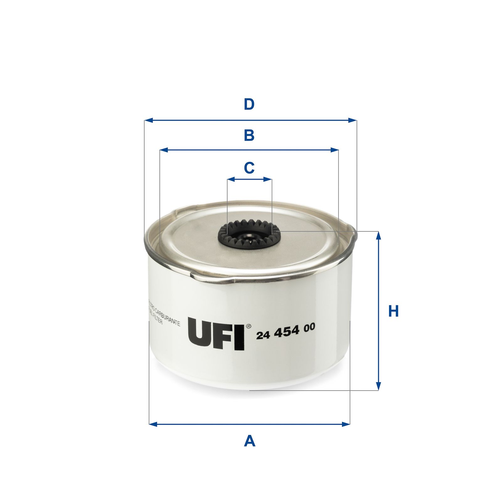 Palivový filter UFI 24.454.00