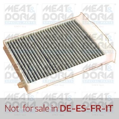 Filtr, wentylacja przestrzeni pasażerskiej MEAT & DORIA 17332FK