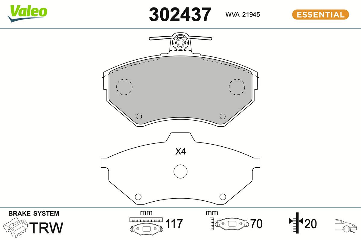 Piduriklotsi komplekt,ketaspidur
