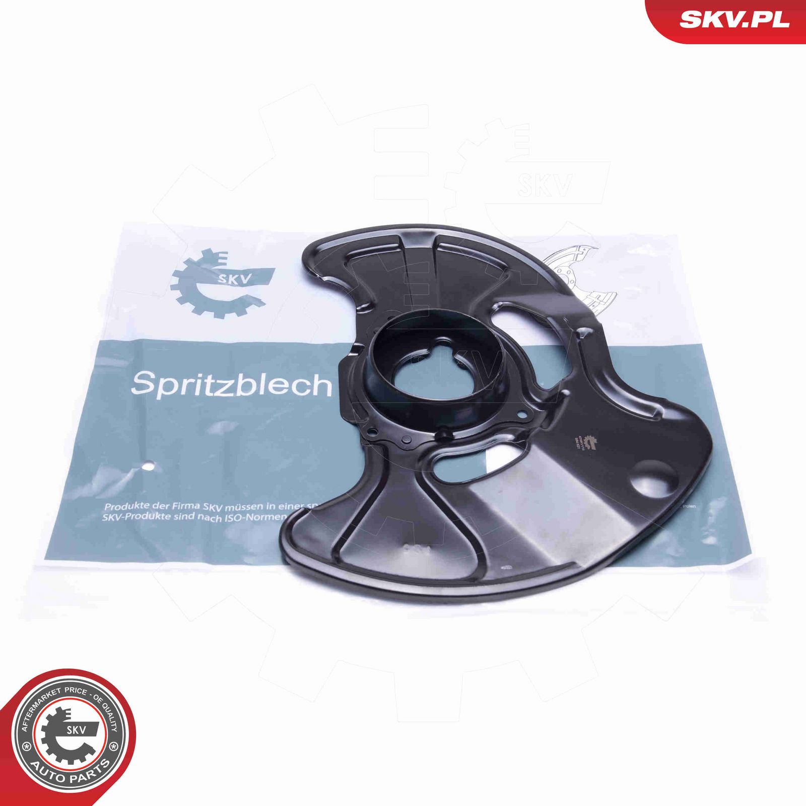 Отражатель, диск тормозного механизма