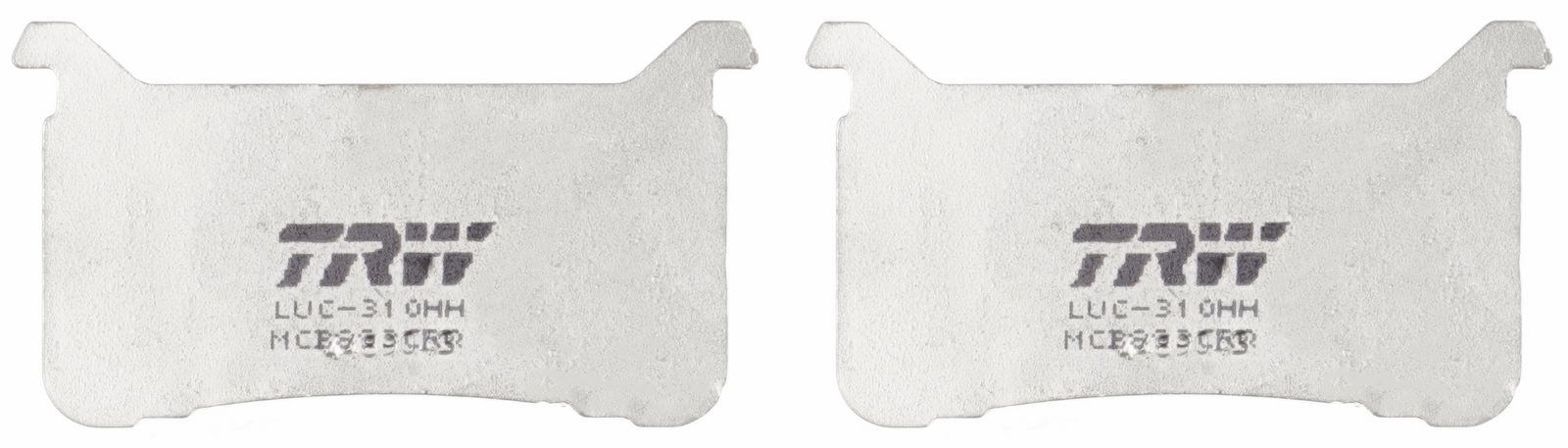 Kit de plaquettes de frein, frein à disque