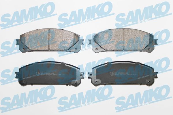 Sada brzdových destiček, kotoučová brzda SAMKO 5SP1691