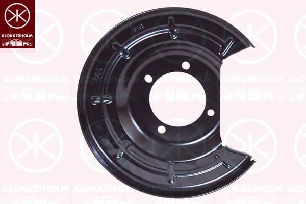Panel rozbryzgiwujący, tarcza hamulcowa KLOKKERHOLM 5053874