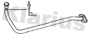 Rura wydechowa KLARIUS 301465