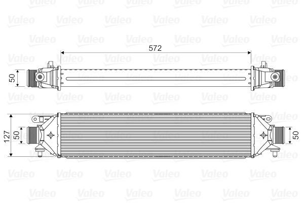 Chladič turba VALEO 818824