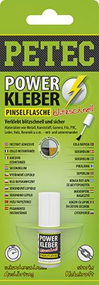 adeziv,reparatii plastic PETEC INSTANT ADHESIVE 93404