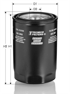 Filtr paliwa TECNECO FILTERS GS202