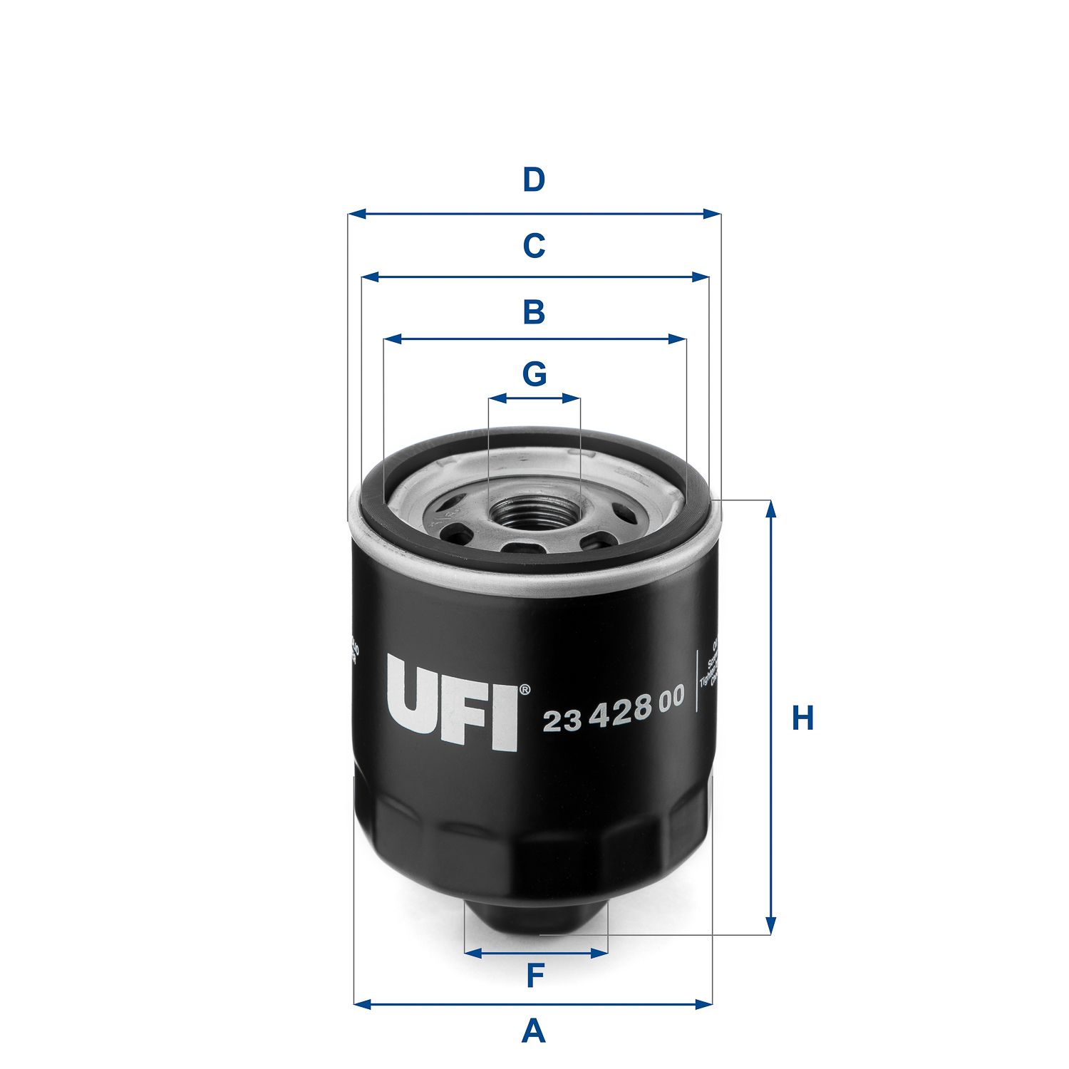 Olejový filter UFI 23.428.00