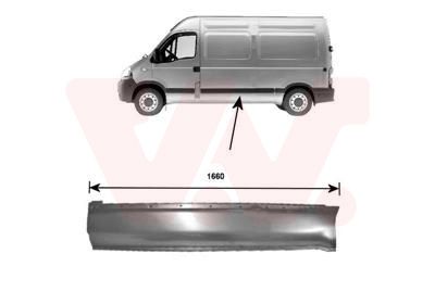 Ściana boczna VAN WEZEL 4387145