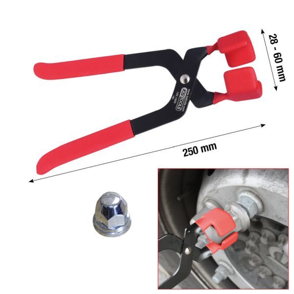 E-shop Kliešte, ochranná krytka (skrutka/matica kolesa) KS TOOLS 150.1995