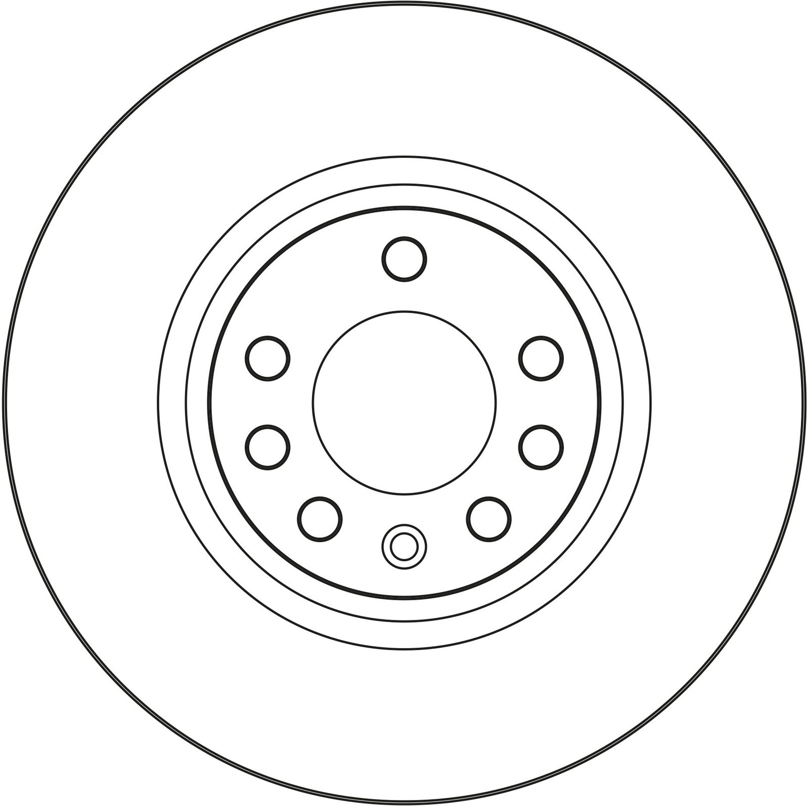 Levně Brzdový kotouč TRW DF4475