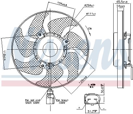 Ventilateur, refroidissement du moteur