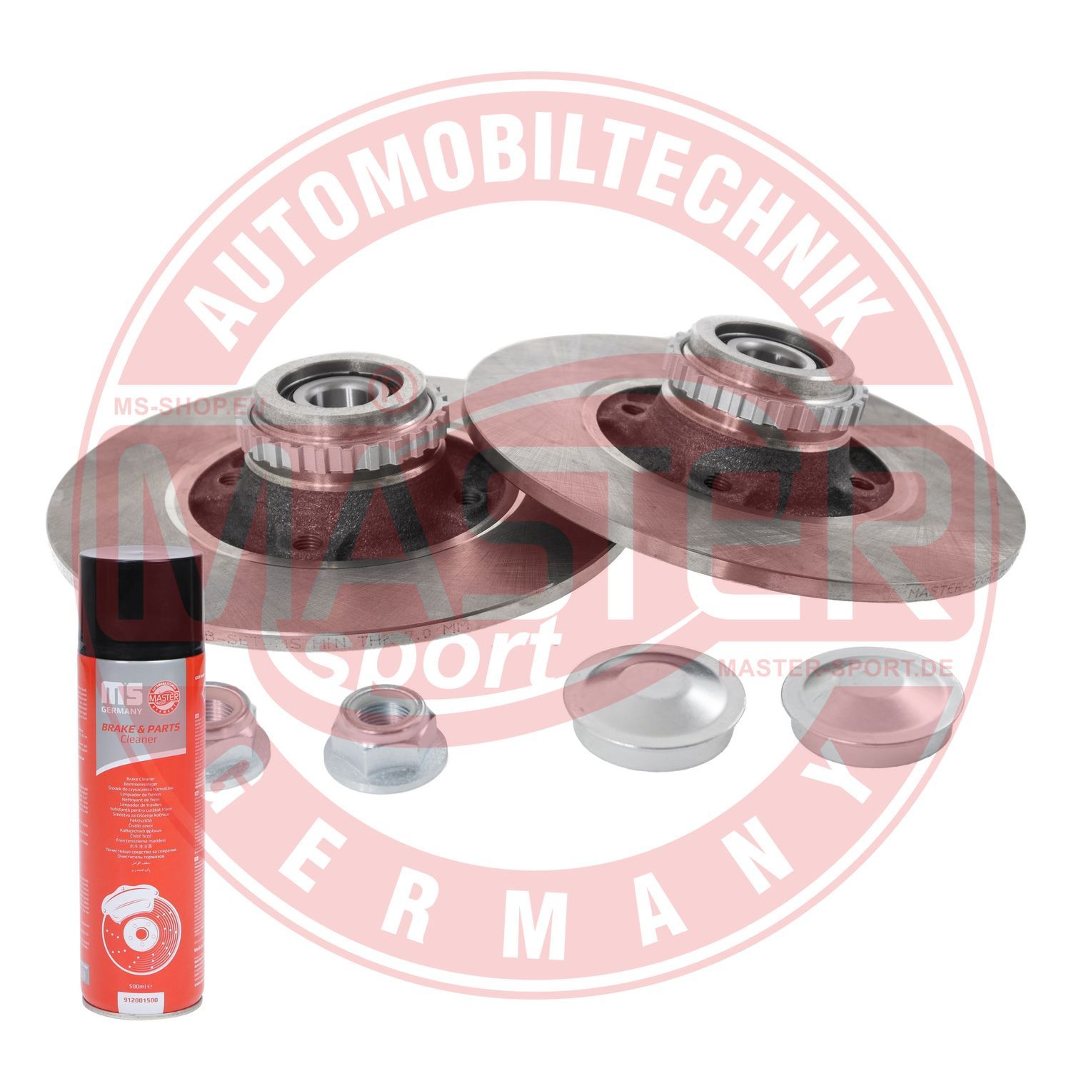 Tarcza hamulcowa MASTER-SPORT GERMANY 2401080109B-SET-MSP