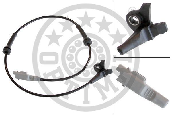 Czujnik, prędkość obrotowa koła OPTIMAL 06-S124
