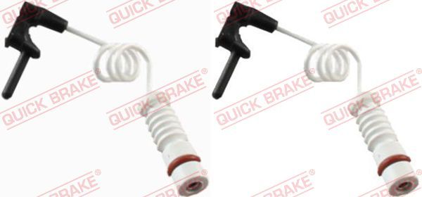 Výstražný kontakt, opotřebení obložení QUICK BRAKE WS 0209 A