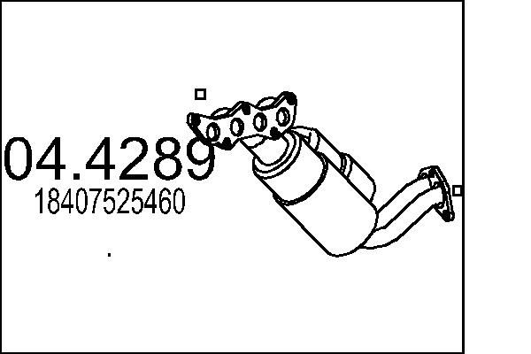 Katalizator MTS 18407525460