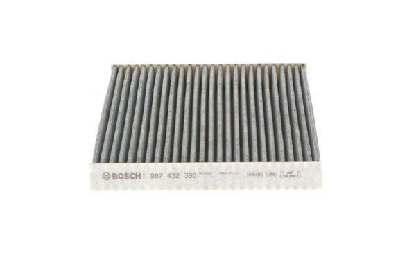 Filtr, wentylacja przestrzeni pasażerskiej BOSCH 1 987 432 380