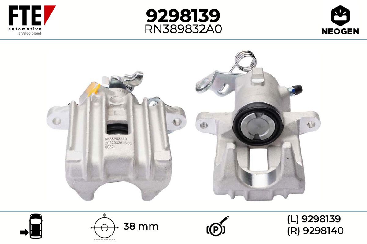 Etrier frana FTE NEOGEN 9298139