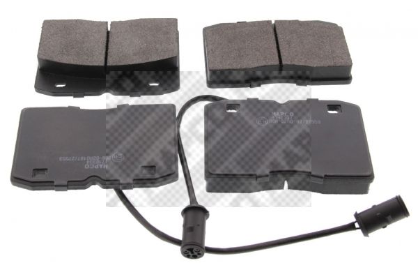 Zestaw klocków hamulcowych, hamulce tarczowe MAPCO 6429