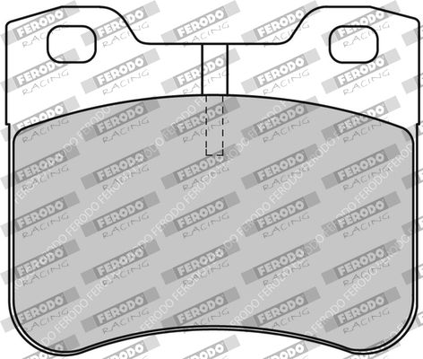 Zestaw klocków hamulcowych, hamulce tarczowe FERODO RACING FDS1109