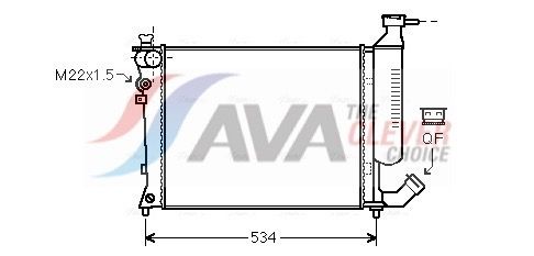 Radiateur, refroidissement du moteur