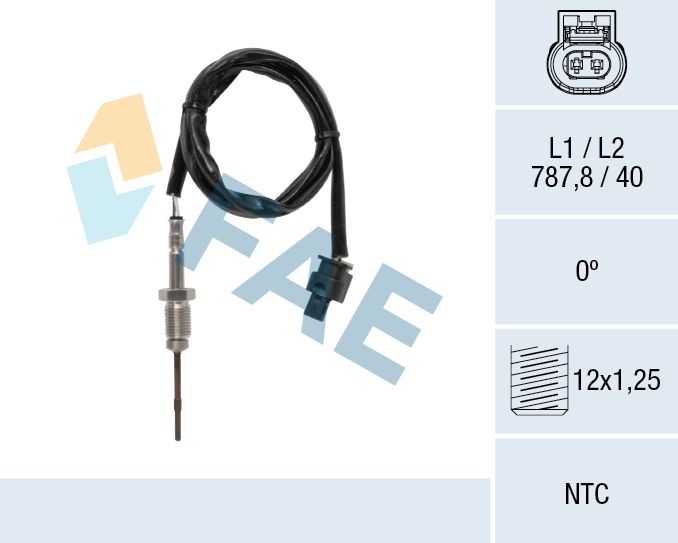 czujnik, temperatura spalin FAE 68640